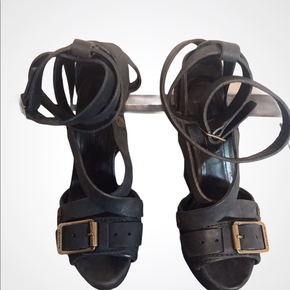 Burberry leather wedges - Picture 5 of 6